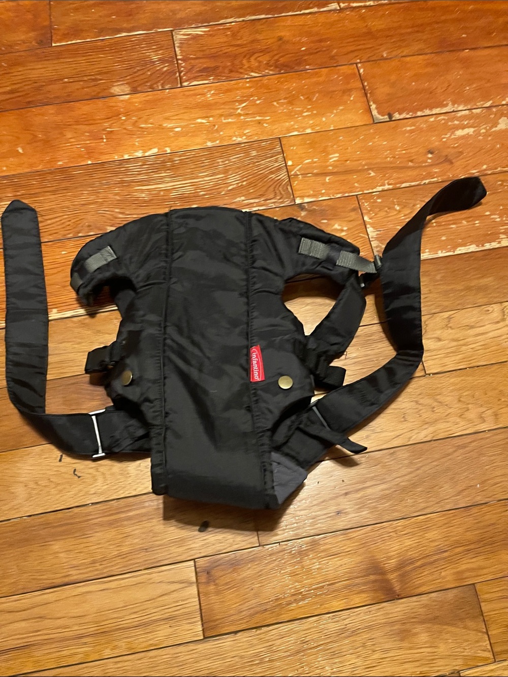 Black Infant Front Carrier